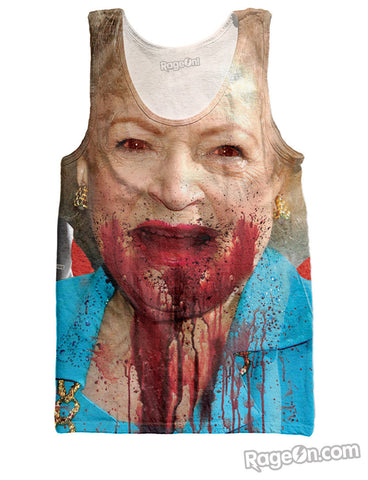 Bath Salts Betty White Tank Top